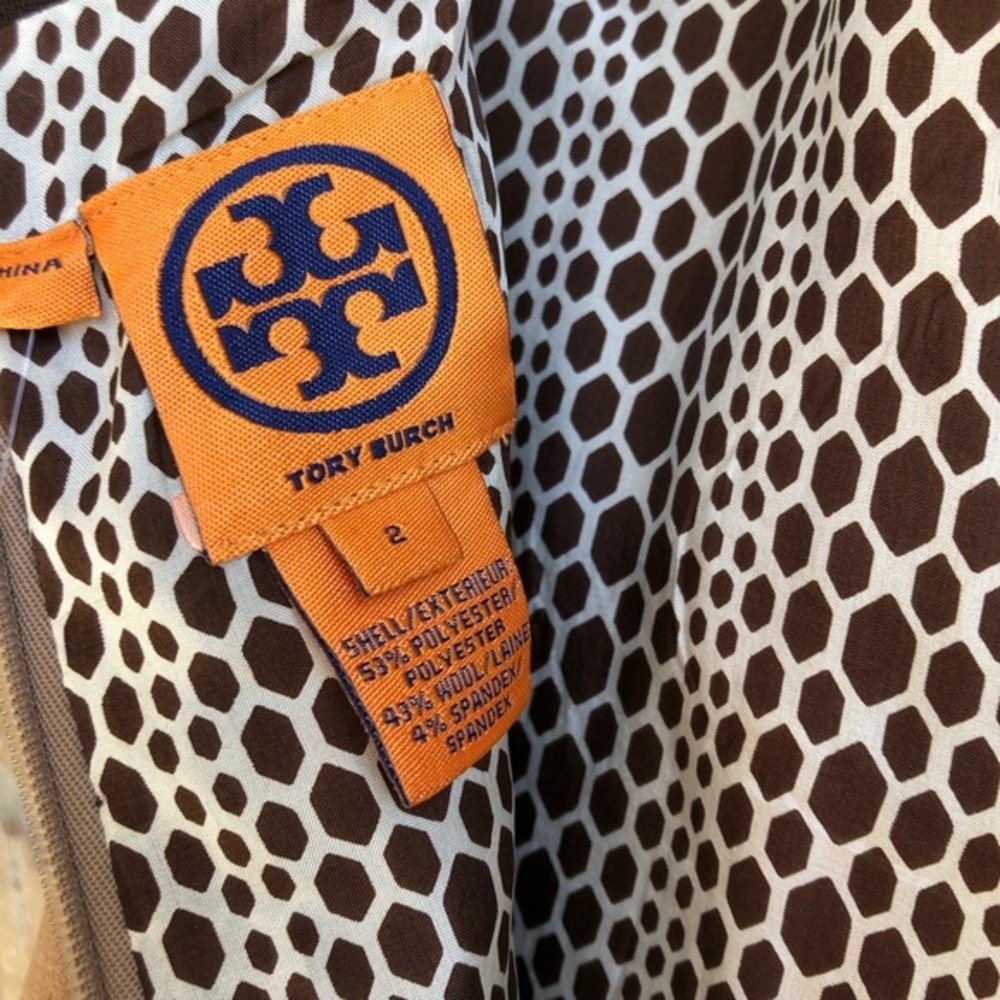 Tory Burch Mini Brown Dress - Picture 8 of 9